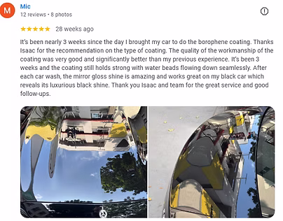 MintGroom Google customer review 4